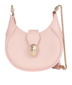 Serpenti Ellipse Micro, Leather, Pink, MII, DB/B/AC, 4*